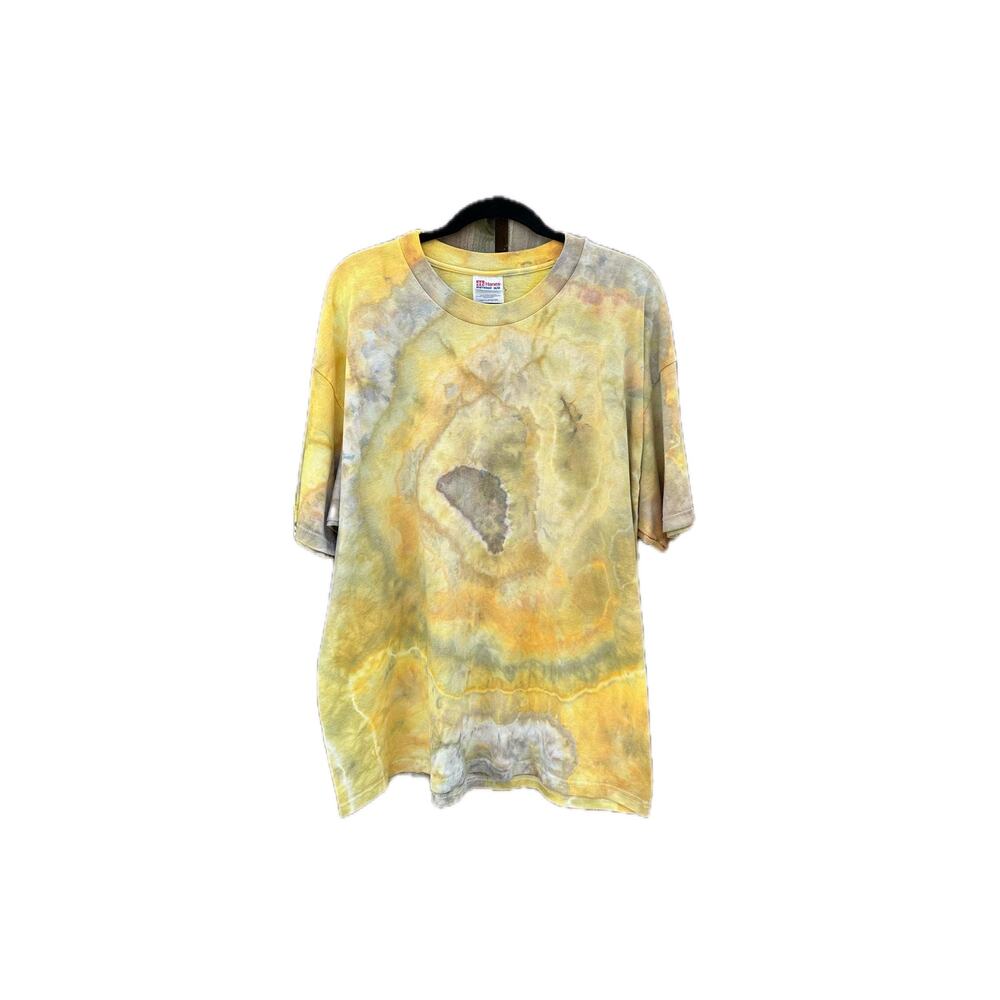Tie Dye T Shirt | Men’s Shirt | Ice Dye | Upcycled Fashion
